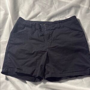 Lee Black Bermuda Shorts Cotton Blend